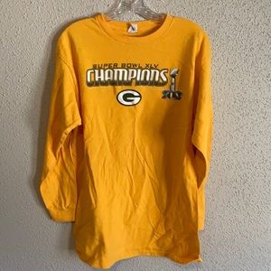Gold Super Bowl XLV shirt